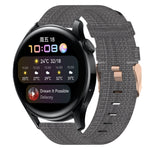 Cinturino per orologio in nylon intrecciato da 22 mm, For Huawei Watch 3, For Huawei Watch 3 Pro, For Huawei GT2 Pro