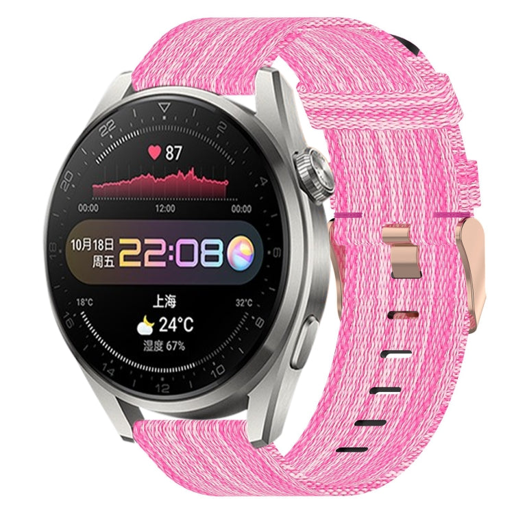 Cinturino per orologio in nylon intrecciato da 22 mm, For Huawei Watch 3, For Huawei Watch 3 Pro, For Huawei GT2 Pro