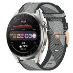 Cinturino per orologio in nylon intrecciato da 22 mm, For Huawei Watch 3, For Huawei Watch 3 Pro, For Huawei GT2 Pro