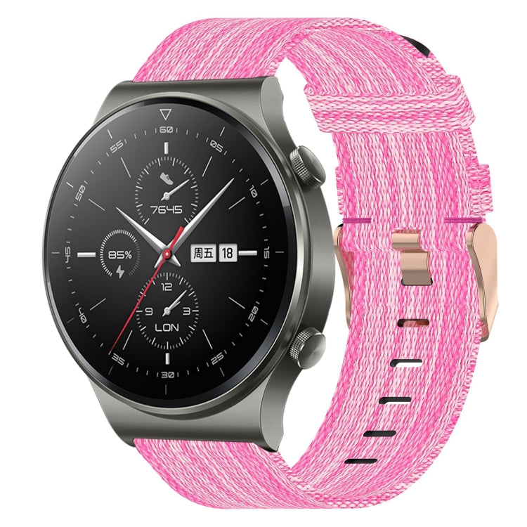 Cinturino per orologio in nylon intrecciato da 22 mm, For Huawei Watch 3, For Huawei Watch 3 Pro, For Huawei GT2 Pro