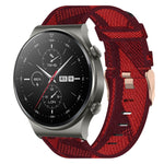 Cinturino per orologio in nylon intrecciato da 22 mm, For Huawei Watch 3, For Huawei Watch 3 Pro, For Huawei GT2 Pro