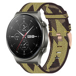 Cinturino per orologio in nylon intrecciato da 22 mm, For Huawei Watch 3, For Huawei Watch 3 Pro, For Huawei GT2 Pro