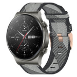 Cinturino per orologio in nylon intrecciato da 22 mm, For Huawei Watch 3, For Huawei Watch 3 Pro, For Huawei GT2 Pro