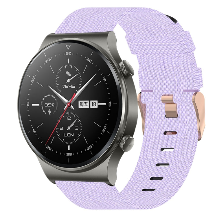 Cinturino per orologio in nylon intrecciato da 22 mm, For Huawei Watch 3, For Huawei Watch 3 Pro, For Huawei GT2 Pro