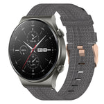 Cinturino per orologio in nylon intrecciato da 22 mm, For Huawei Watch 3, For Huawei Watch 3 Pro, For Huawei GT2 Pro