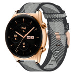Cinturino per orologio in nylon intrecciato da 22 mm, For Huawei Watch GT 2E, For Huawei GT2 46mm, For Honor Watch GS 3