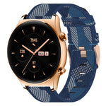 Cinturino per orologio in nylon intrecciato da 22 mm, For Huawei Watch GT 2E, For Huawei GT2 46mm, For Honor Watch GS 3