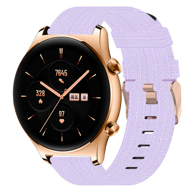 Cinturino per orologio in nylon intrecciato da 22 mm, For Huawei Watch GT 2E, For Huawei GT2 46mm, For Honor Watch GS 3