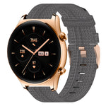 Cinturino per orologio in nylon intrecciato da 22 mm, For Huawei Watch GT 2E, For Huawei GT2 46mm, For Honor Watch GS 3