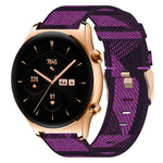 Cinturino per orologio in nylon intrecciato da 22 mm, For Huawei Watch GT 2E, For Huawei GT2 46mm, For Honor Watch GS 3
