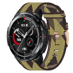 Cinturino per orologio in nylon intrecciato da 22 mm, For Honor Watch GS Pro, For Honor MagicWatch 2 46mm, For Honor Watch Dream