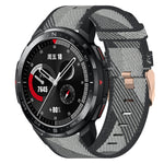 Cinturino per orologio in nylon intrecciato da 22 mm, For Honor Watch GS Pro, For Honor MagicWatch 2 46mm, For Honor Watch Dream