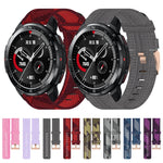 Cinturino per orologio in nylon intrecciato da 22 mm, For Honor Watch GS Pro, For Honor MagicWatch 2 46mm, For Honor Watch Dream