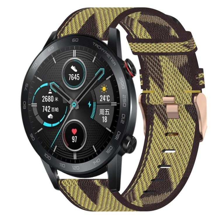 Cinturino per orologio in nylon intrecciato da 22 mm, For Honor Watch GS Pro, For Honor MagicWatch 2 46mm, For Honor Watch Dream