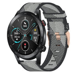 Cinturino per orologio in nylon intrecciato da 22 mm, For Honor Watch GS Pro, For Honor MagicWatch 2 46mm, For Honor Watch Dream