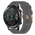 Cinturino per orologio in nylon intrecciato da 22 mm, For Honor Watch GS Pro, For Honor MagicWatch 2 46mm, For Honor Watch Dream