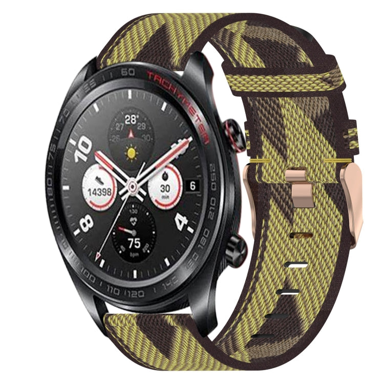 Cinturino per orologio in nylon intrecciato da 22 mm, For Honor Watch GS Pro, For Honor MagicWatch 2 46mm, For Honor Watch Dream