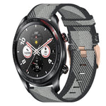 Cinturino per orologio in nylon intrecciato da 22 mm, For Honor Watch GS Pro, For Honor MagicWatch 2 46mm, For Honor Watch Dream