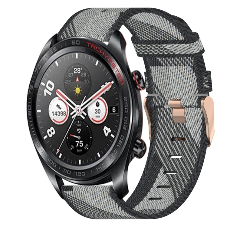 Cinturino per orologio in nylon intrecciato da 22 mm, For Honor Watch GS Pro, For Honor MagicWatch 2 46mm, For Honor Watch Dream