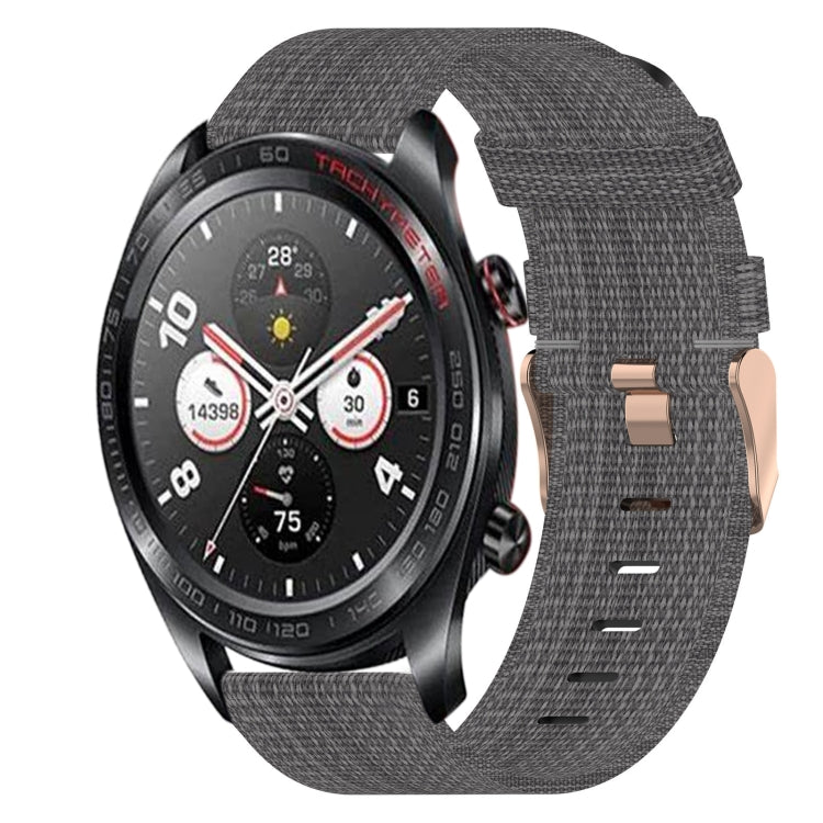 Cinturino per orologio in nylon intrecciato da 22 mm, For Honor Watch GS Pro, For Honor MagicWatch 2 46mm, For Honor Watch Dream