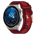 Cinturino per orologio in nylon intrecciato da 20 mm, For Huawei Watch GT3 Pro 43mm, For Huawei Watch GT3 42mm, For Huawei Watch GT2 42mm