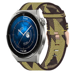 Cinturino per orologio in nylon intrecciato da 20 mm, For Huawei Watch GT3 Pro 43mm, For Huawei Watch GT3 42mm, For Huawei Watch GT2 42mm
