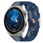 Cinturino per orologio in nylon intrecciato da 20 mm, For Huawei Watch GT3 Pro 43mm, For Huawei Watch GT3 42mm, For Huawei Watch GT2 42mm