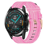 Cinturino per orologio in nylon intrecciato da 20 mm, For Huawei Watch GT3 Pro 43mm, For Huawei Watch GT3 42mm, For Huawei Watch GT2 42mm
