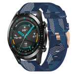 Cinturino per orologio in nylon intrecciato da 20 mm, For Huawei Watch GT3 Pro 43mm, For Huawei Watch GT3 42mm, For Huawei Watch GT2 42mm