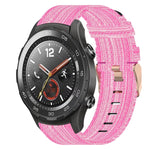 Cinturino per orologio in nylon intrecciato da 20 mm, For Huawei Watch 2, For Honor Watch ES, For Honor MagicWatch2 42mm
