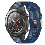 Cinturino per orologio in nylon intrecciato da 20 mm, For Huawei Watch 2, For Honor Watch ES, For Honor MagicWatch2 42mm