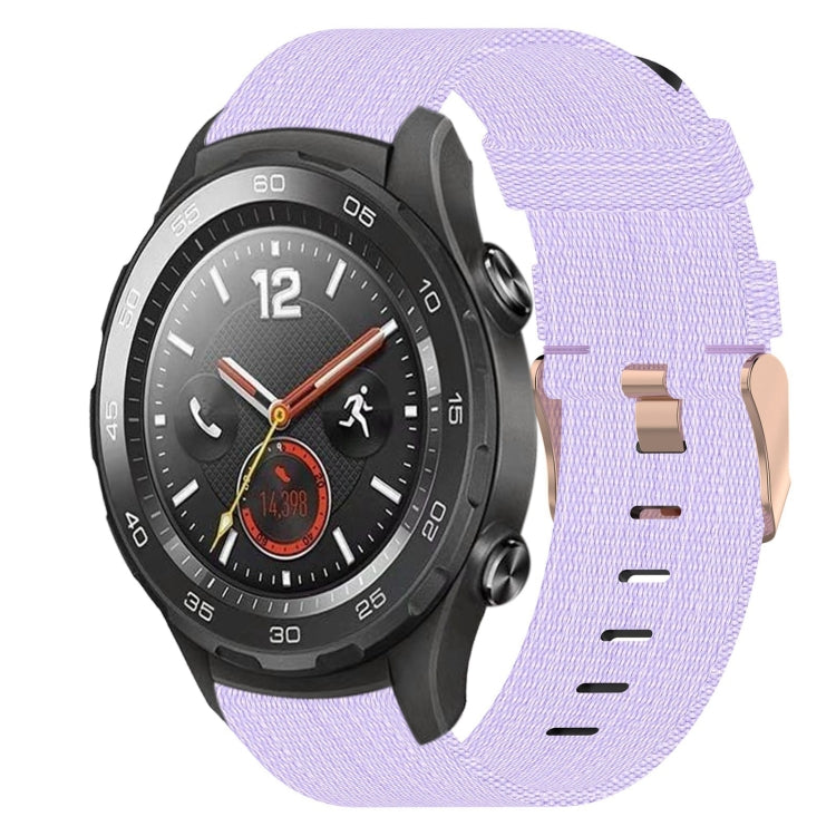 Cinturino per orologio in nylon intrecciato da 20 mm, For Huawei Watch 2, For Honor Watch ES, For Honor MagicWatch2 42mm