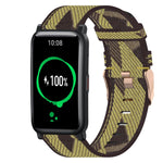Cinturino per orologio in nylon intrecciato da 20 mm, For Huawei Watch 2, For Honor Watch ES, For Honor MagicWatch2 42mm