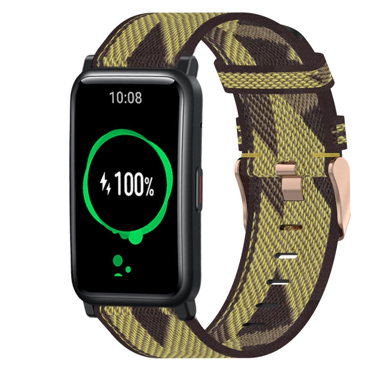 Cinturino per orologio in nylon intrecciato da 20 mm, For Huawei Watch 2, For Honor Watch ES, For Honor MagicWatch2 42mm