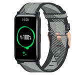 Cinturino per orologio in nylon intrecciato da 20 mm, For Huawei Watch 2, For Honor Watch ES, For Honor MagicWatch2 42mm