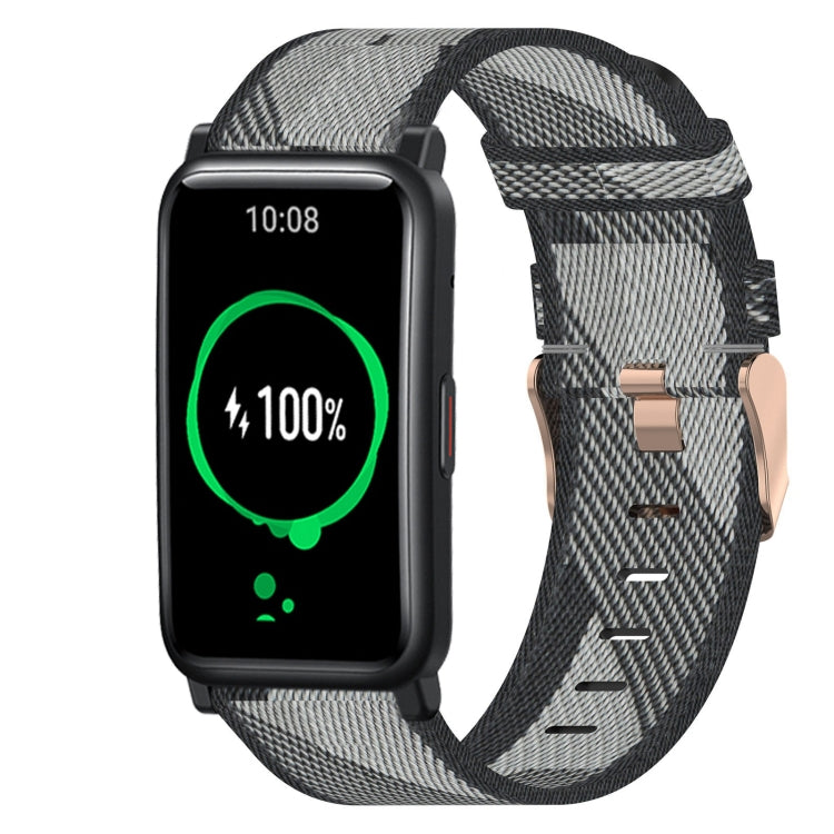 Cinturino per orologio in nylon intrecciato da 20 mm, For Huawei Watch 2, For Honor Watch ES, For Honor MagicWatch2 42mm