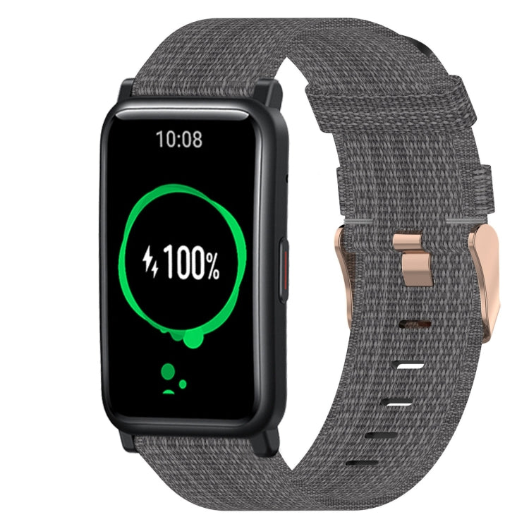 Cinturino per orologio in nylon intrecciato da 20 mm, For Huawei Watch 2, For Honor Watch ES, For Honor MagicWatch2 42mm
