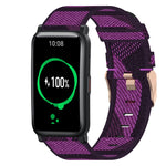 Cinturino per orologio in nylon intrecciato da 20 mm, For Huawei Watch 2, For Honor Watch ES, For Honor MagicWatch2 42mm