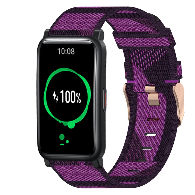 Cinturino per orologio in nylon intrecciato da 20 mm, For Huawei Watch 2, For Honor Watch ES, For Honor MagicWatch2 42mm