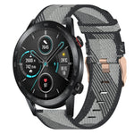 Cinturino per orologio in nylon intrecciato da 20 mm, For Huawei Watch 2, For Honor Watch ES, For Honor MagicWatch2 42mm