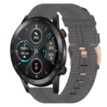 Cinturino per orologio in nylon intrecciato da 20 mm, For Huawei Watch 2, For Honor Watch ES, For Honor MagicWatch2 42mm