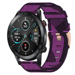 Cinturino per orologio in nylon intrecciato da 20 mm, For Huawei Watch 2, For Honor Watch ES, For Honor MagicWatch2 42mm