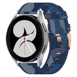 Cinturino per orologio in nylon intrecciato da 20 mm, For Samsung Galaxy Watch 4 40mm, For Samsung Galaxy Watch 4 44mm, For Samsung  Galaxy Watch 4 Classic 42mm