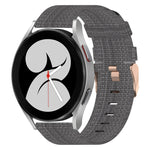 Cinturino per orologio in nylon intrecciato da 20 mm, For Samsung Galaxy Watch 4 40mm, For Samsung Galaxy Watch 4 44mm, For Samsung  Galaxy Watch 4 Classic 42mm