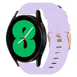 Cinturino per orologio in nylon intrecciato da 20 mm, For Samsung Galaxy Watch 4 40mm, For Samsung Galaxy Watch 4 44mm, For Samsung  Galaxy Watch 4 Classic 42mm