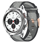 Cinturino per orologio in nylon intrecciato da 20 mm, For Samsung Galaxy Watch 4 40mm, For Samsung Galaxy Watch 4 44mm, For Samsung  Galaxy Watch 4 Classic 42mm