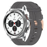 Cinturino per orologio in nylon intrecciato da 20 mm, For Samsung Galaxy Watch 4 40mm, For Samsung Galaxy Watch 4 44mm, For Samsung  Galaxy Watch 4 Classic 42mm