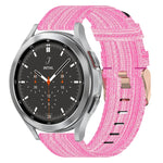 Cinturino per orologio in nylon intrecciato da 20 mm, For Samsung  Galaxy Watch 4 Classic 46mm, For Samsung Galaxy Watch 3 41mm, For Samsung Galaxy Watch Active 2 40mm