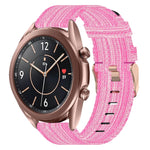 Cinturino per orologio in nylon intrecciato da 20 mm, For Samsung  Galaxy Watch 4 Classic 46mm, For Samsung Galaxy Watch 3 41mm, For Samsung Galaxy Watch Active 2 40mm