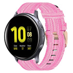 Cinturino per orologio in nylon intrecciato da 20 mm, For Samsung  Galaxy Watch 4 Classic 46mm, For Samsung Galaxy Watch 3 41mm, For Samsung Galaxy Watch Active 2 40mm